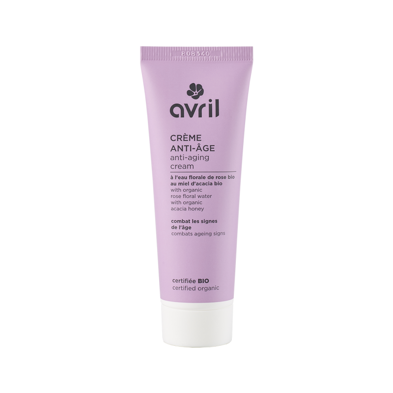 CRÈME ANTI-ÂGE 50 ML – CERTIFIÉE BIO "AVRIL"