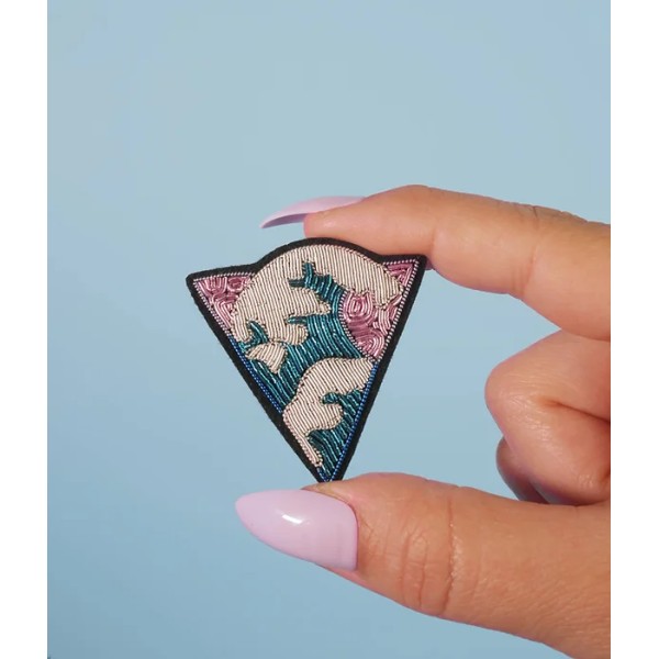 Broche vague - Broches Malicieuses