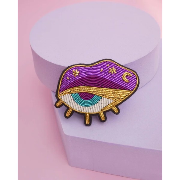 Broche oeil magic - Broches Malicieuses