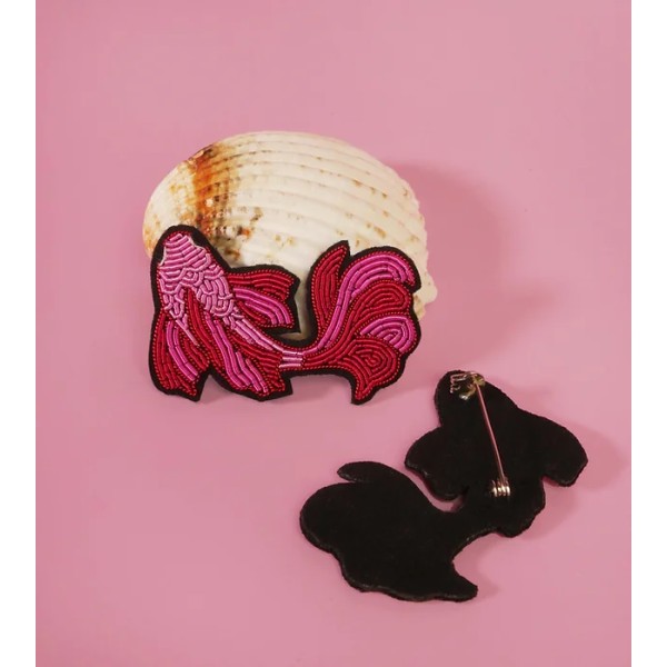 Broche carpe koi - Broches Malicieuses